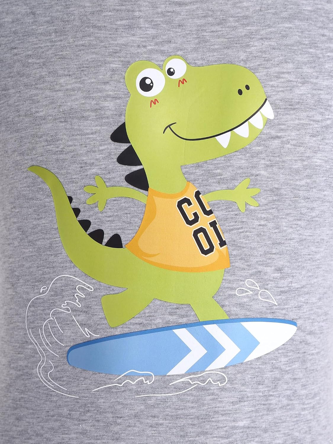 Men's Short Sleeve One Piece Jumpsuit Pajamas Bodysuit Dinosaur Print Sleepwear