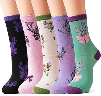 Jeasona Womens Cute Socks Funny Christmas Birthday Gifts for Women Mom Teenage Girls