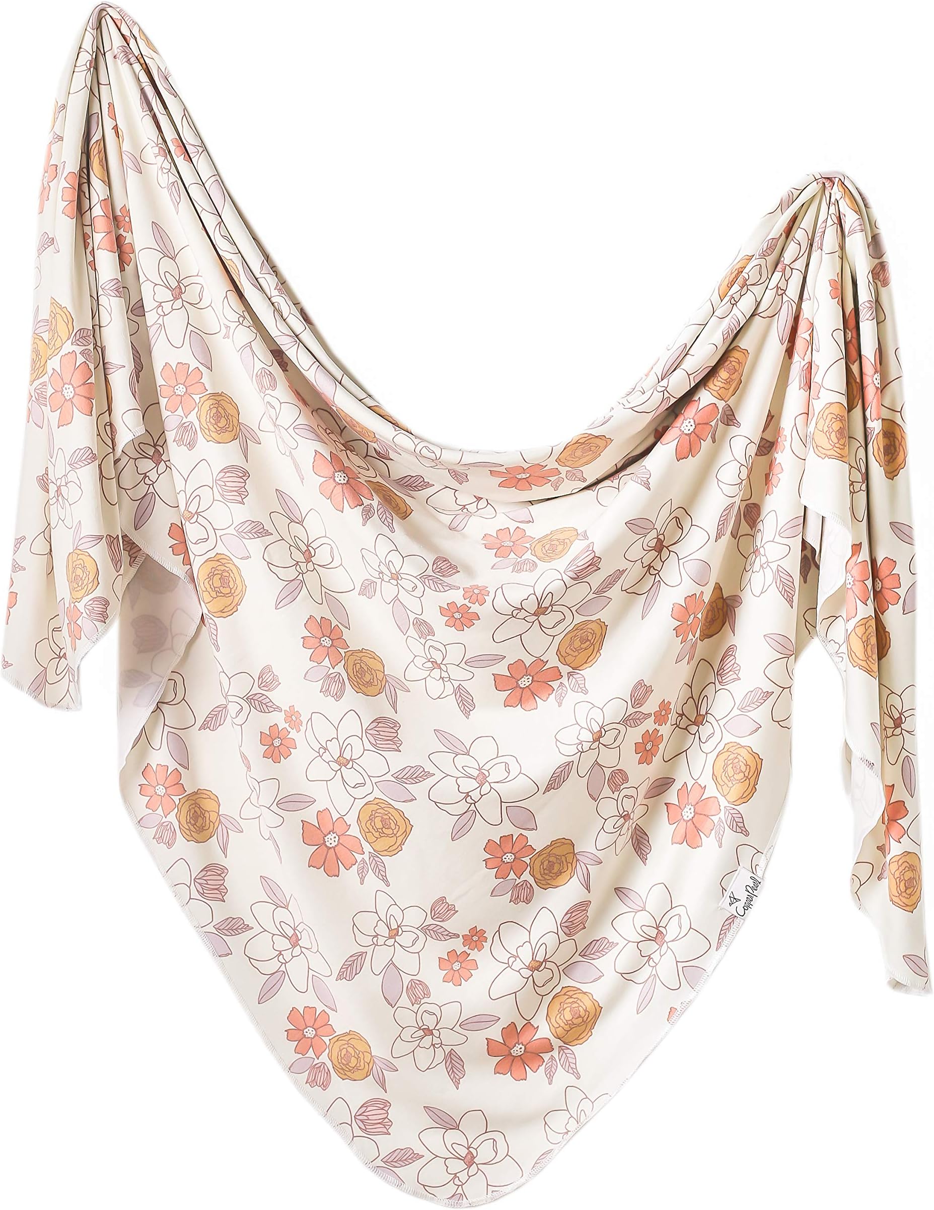 Copper Pearl Large Premium Knit Baby Swaddle Receiving