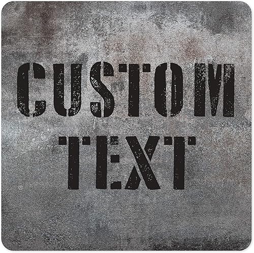 Miniatura 165 de Letrero Personalizado, Letrero de Calle Personalizado, 11 Colores de Fuente, 13 Estilos de Fuente, 4 Opciones de Agujeros, 22 Tamaños, 6x24 Madera