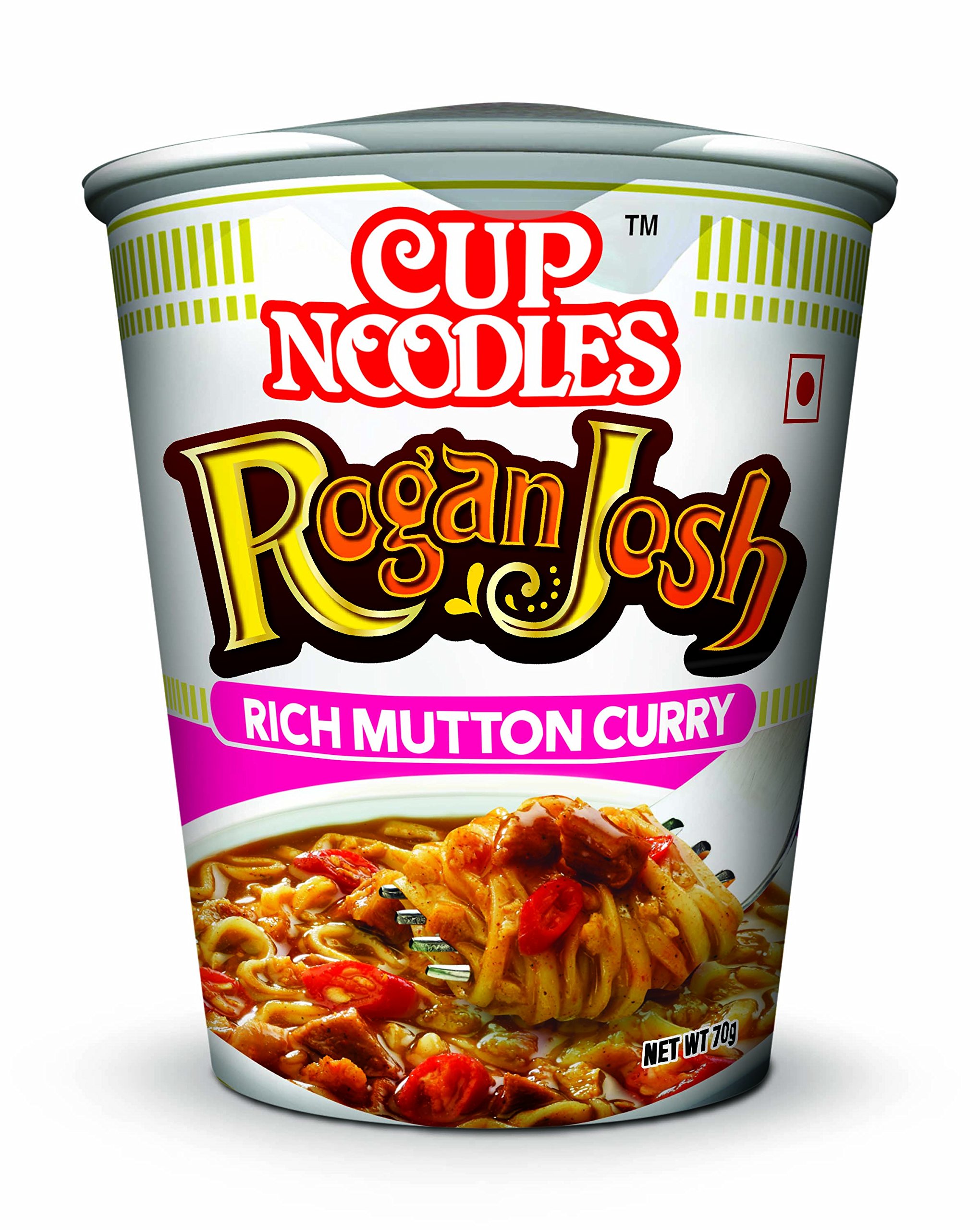 Nissin Cup Noodles, Rogan Josh, 70g