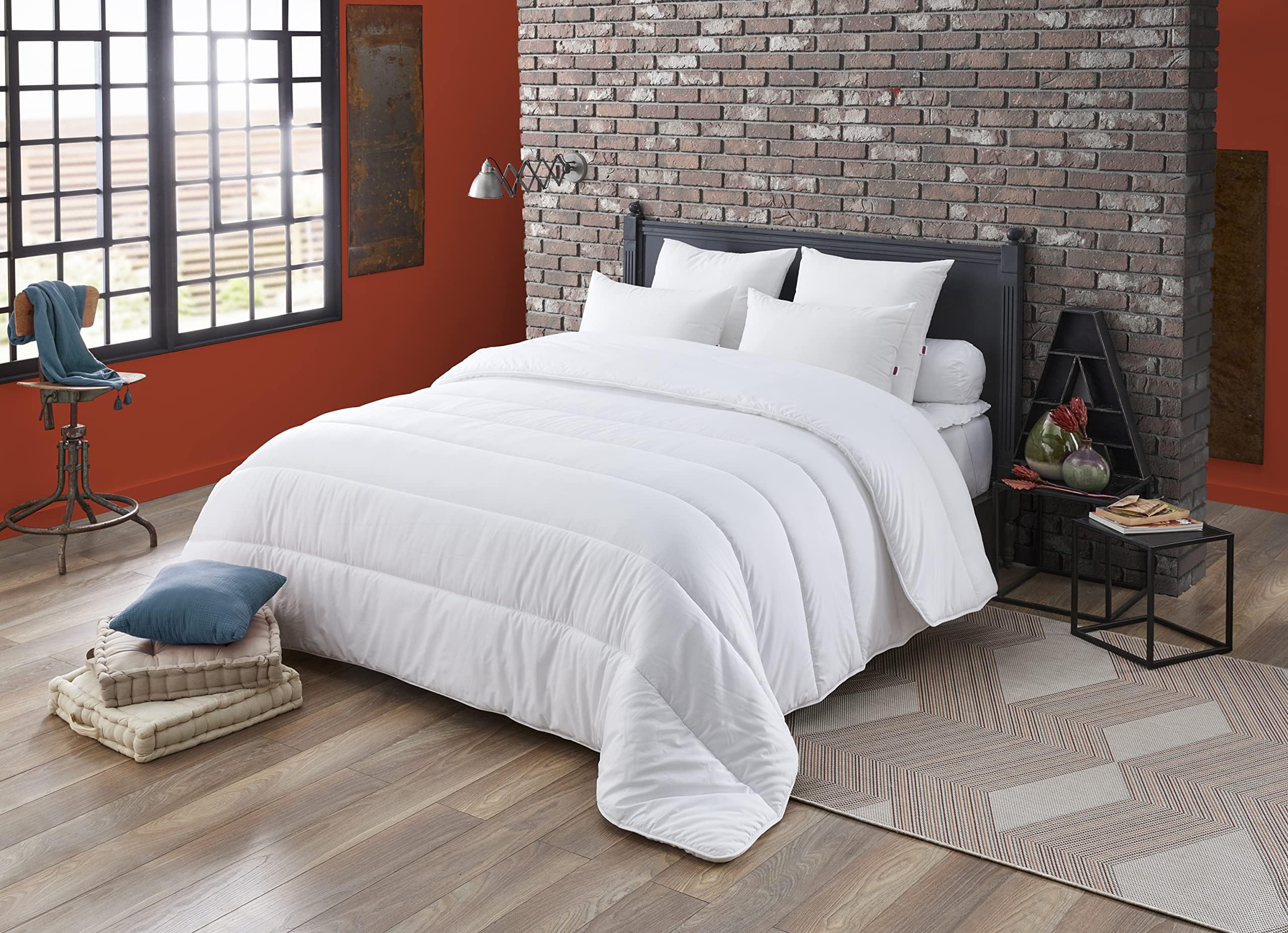 DODO Steppdecke Multi Protect 240x260 Cm – Temperiert, Milbensicher, Maschinenwaschbar Bei 40°C, Für Doppelbett