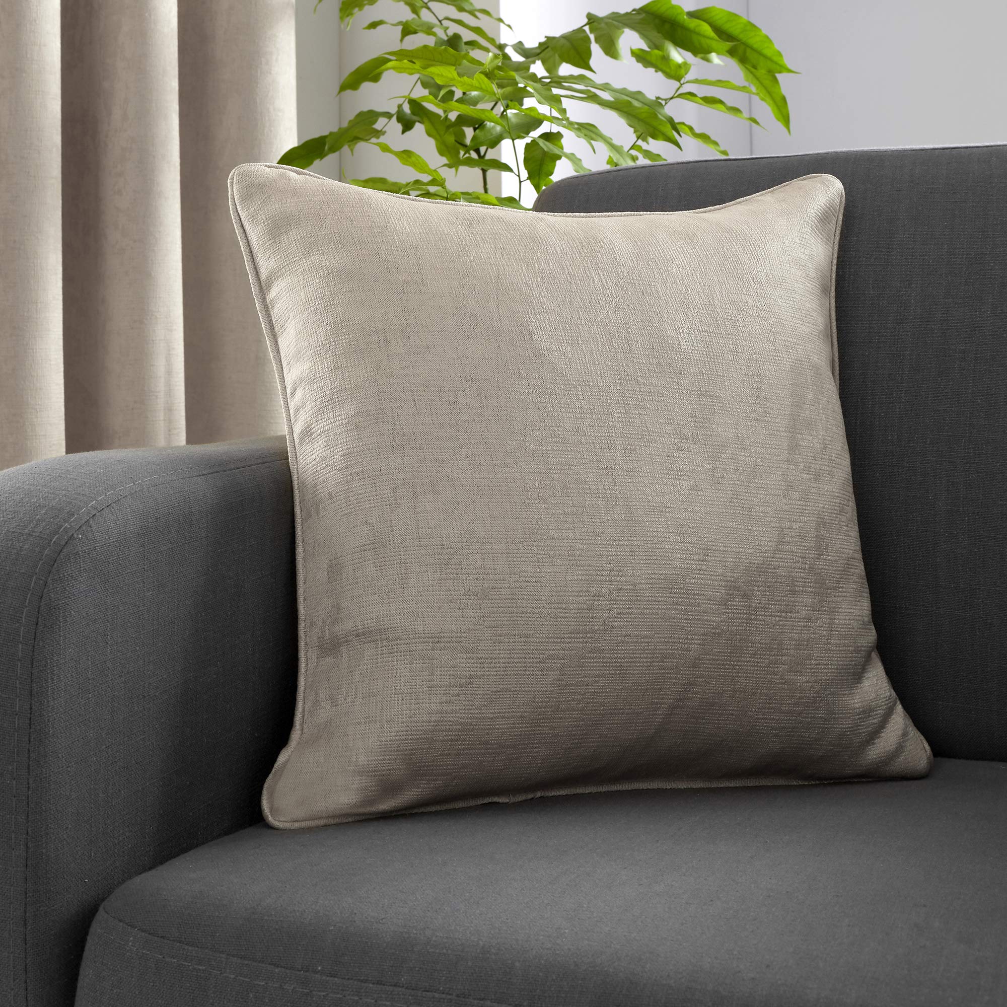 Fusion - Strata - Cushion Cover - 43 x 43cm in Natural