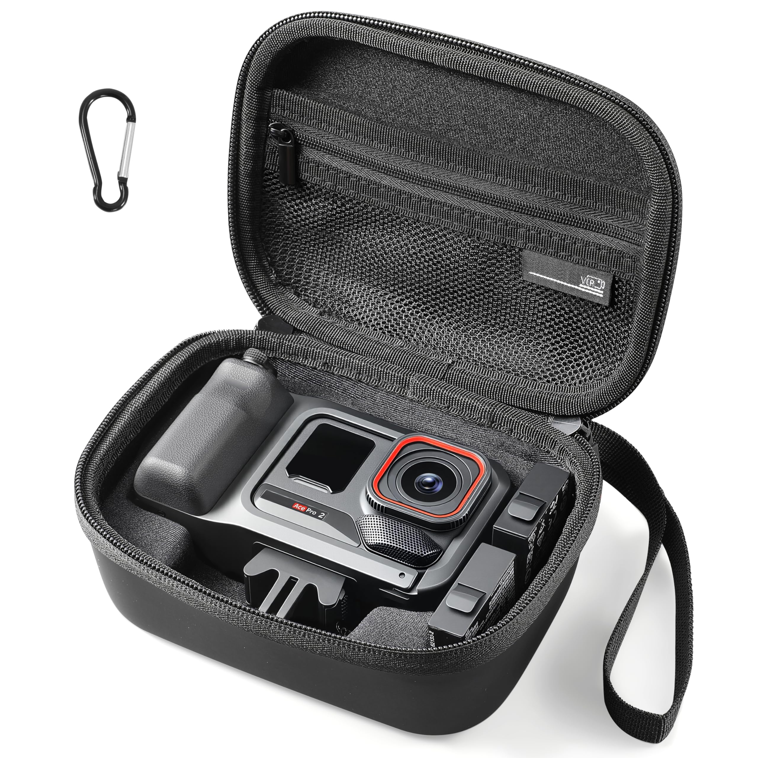 STARTRC VCR Pokrowiec na Insta360 Ace Pro 2 Xplore Grip Pro Bundle Case Przenośny Podróżny Hard Shell Pamięć 2 Baterie Akcesoria