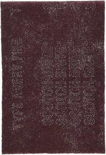 Set de 10 alfombrillas para lijar rojas, de la marca Scotch Brite 3M