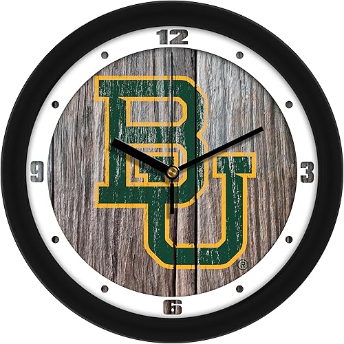 Vista 73 de SunTime Alabama Crimson Tide - Reloj de pared desgastado