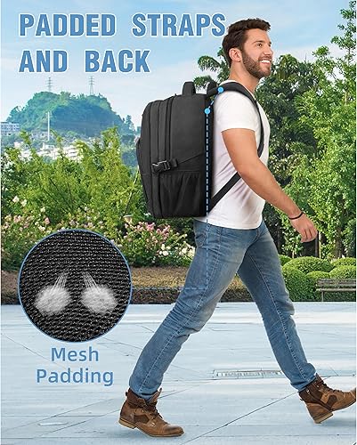 Miniatura 4 de Mochila CPAP, bolsa de viaje CPAP con compartimento para laptop de 15.6 pulgadas, mochila de viaje grande y organizada compatible con máquina Resmed