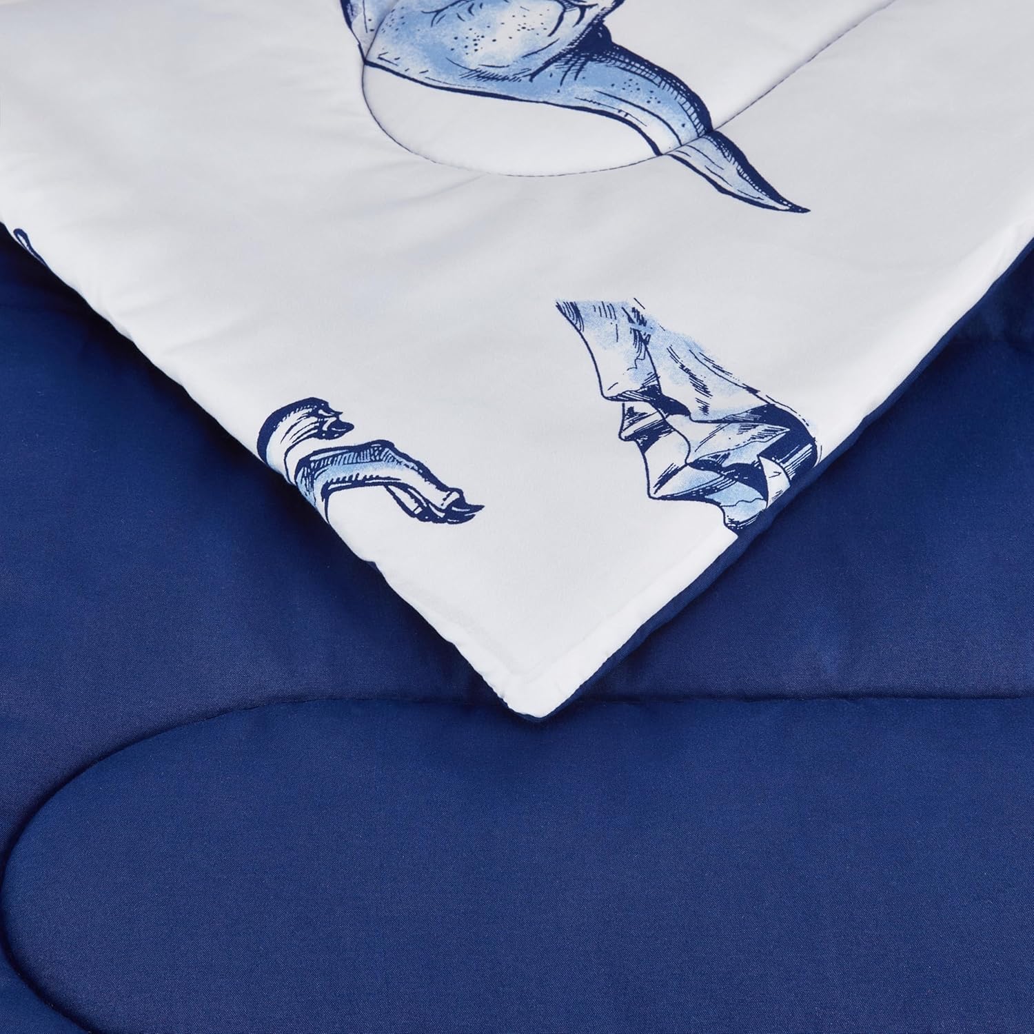 Amazon Basics 2-Piece Soft Microfiber Kid's Comforter and Pillow Sham Set, Twin, Dinosaurs, Animal Print - Image 5