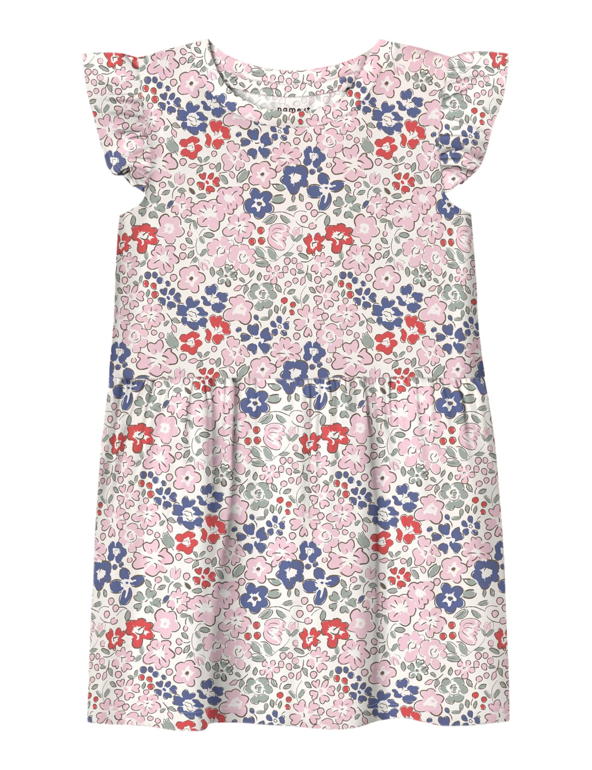 NAME IT Dziewczęca czapka Nmfhaile Cap Sl Dress, Bright White, 116