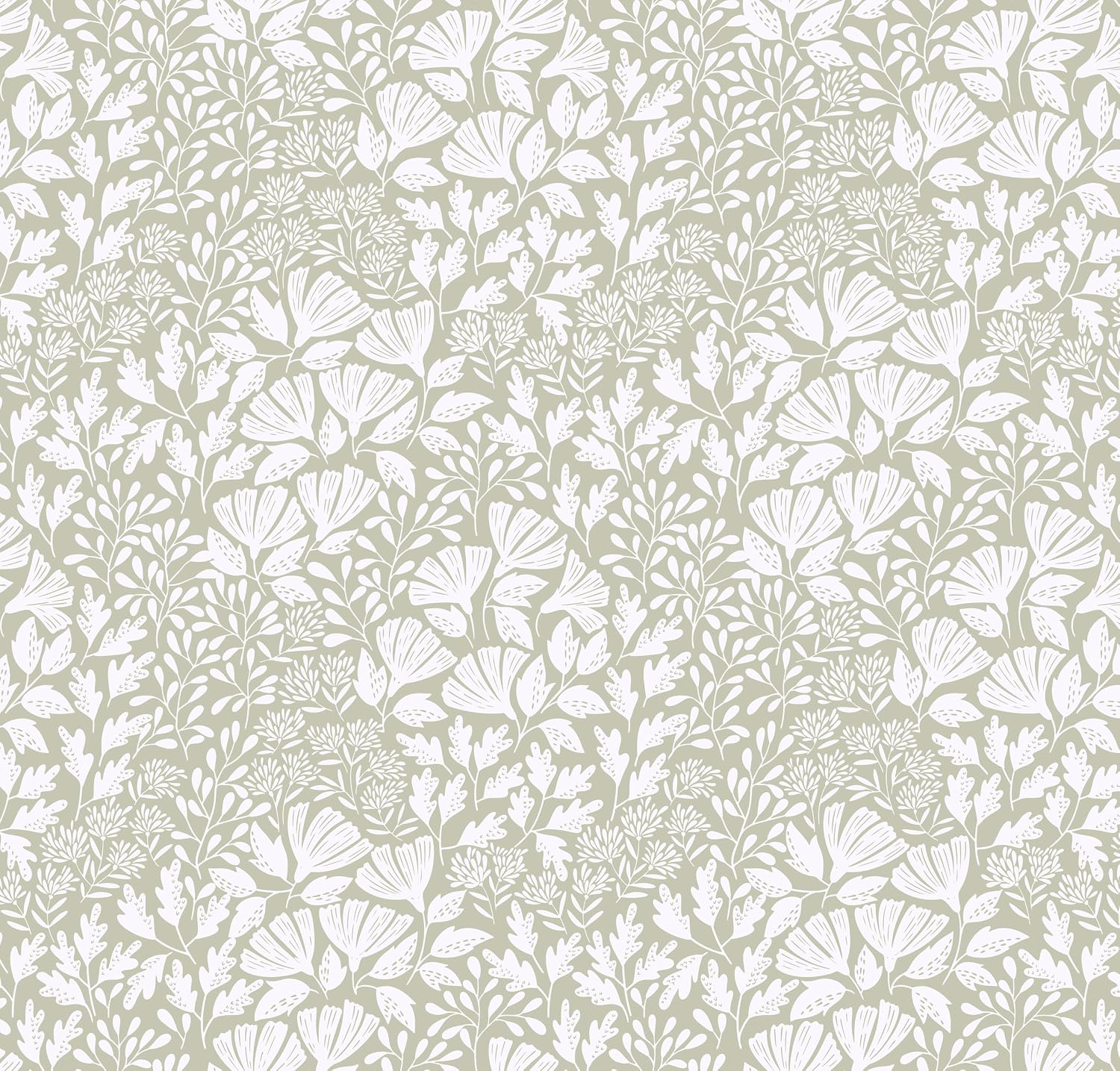 Safiyya Floral Peel and Stick Wallpaper Boho Wallpaper for Bedroom Contact Paper for Cabinets and Drawers Self Adhesive Removable Wallpaper 393''×17.3"