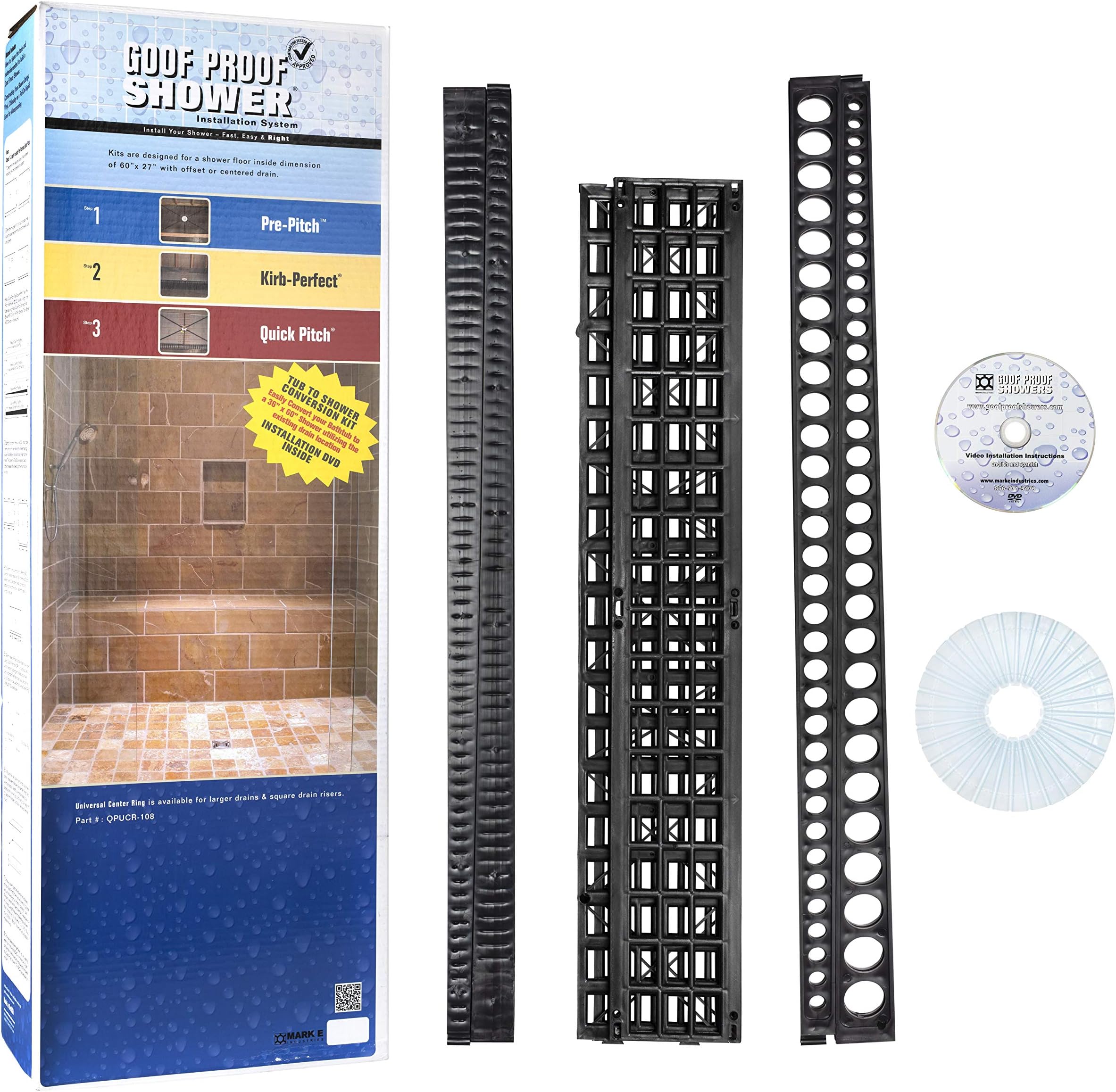 Goof Proof Shower Kit
