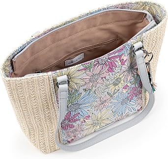 Sakroots Women's Meadow Medium Straw Tote