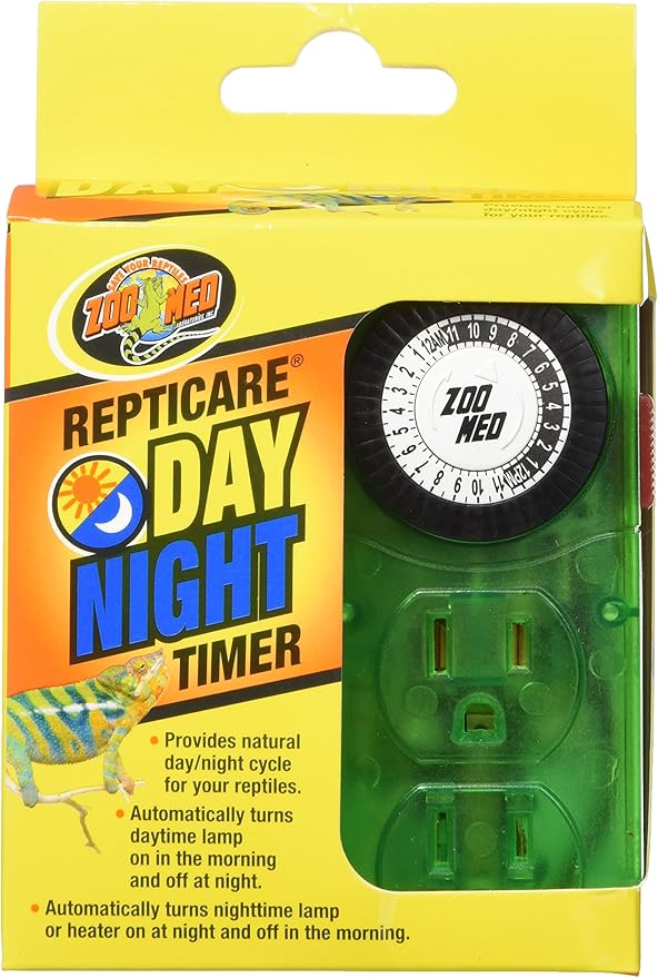 Amazon Zoo Med ReptiCare Day & Night Timer Automatic Lamps Cycle for