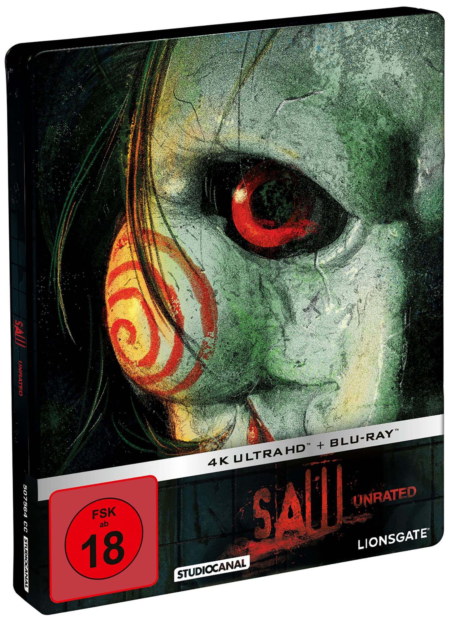 SAW - Limited Steelbook Edition (4K Ultra-HD) (+ Blu-ray 2D)