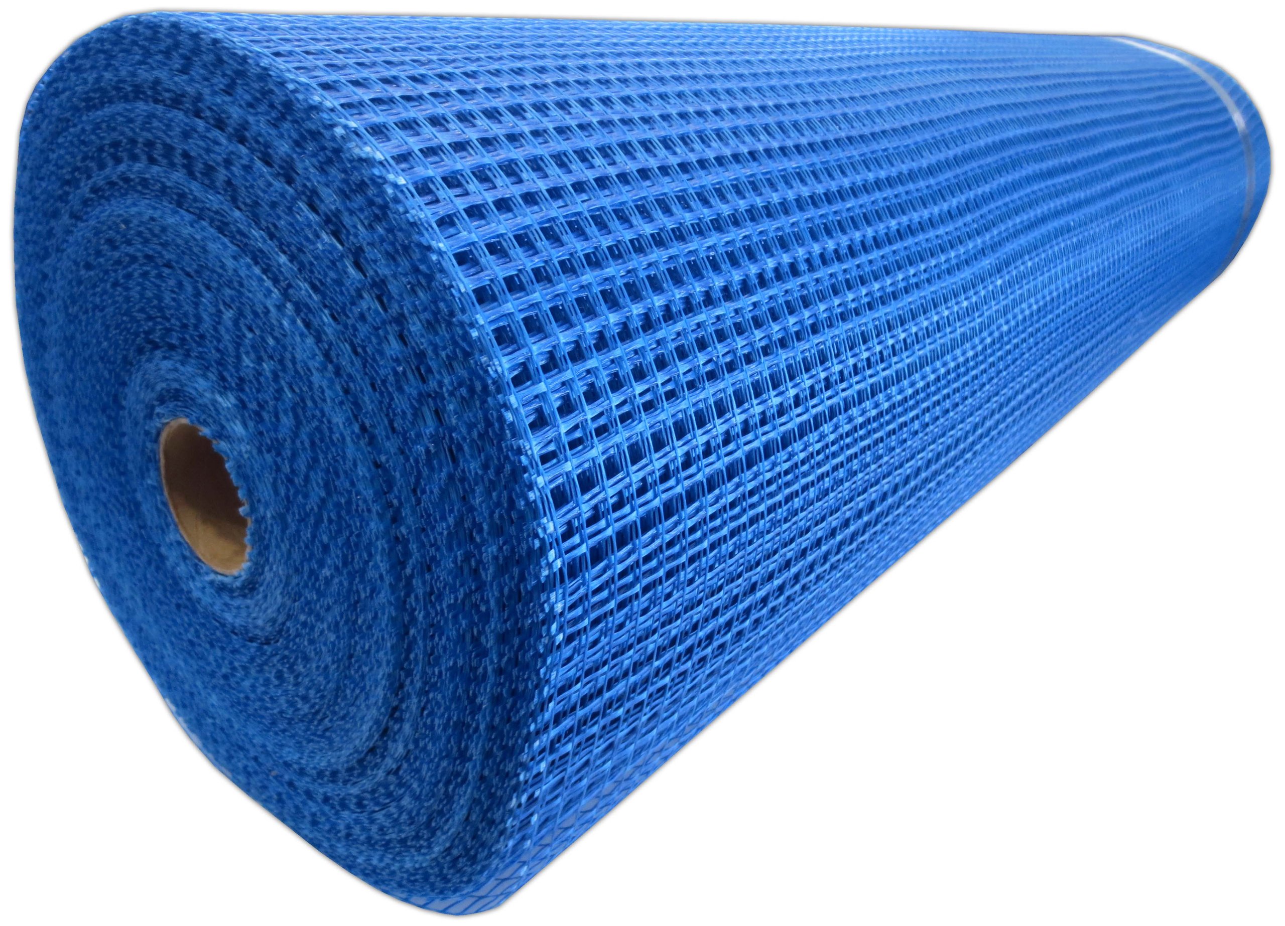 Armierungsgewebe 50cmx100m ca. 145 g/m² blau Außenputz 10x10mm Maschenweite Glasgittergewebe Gewebe