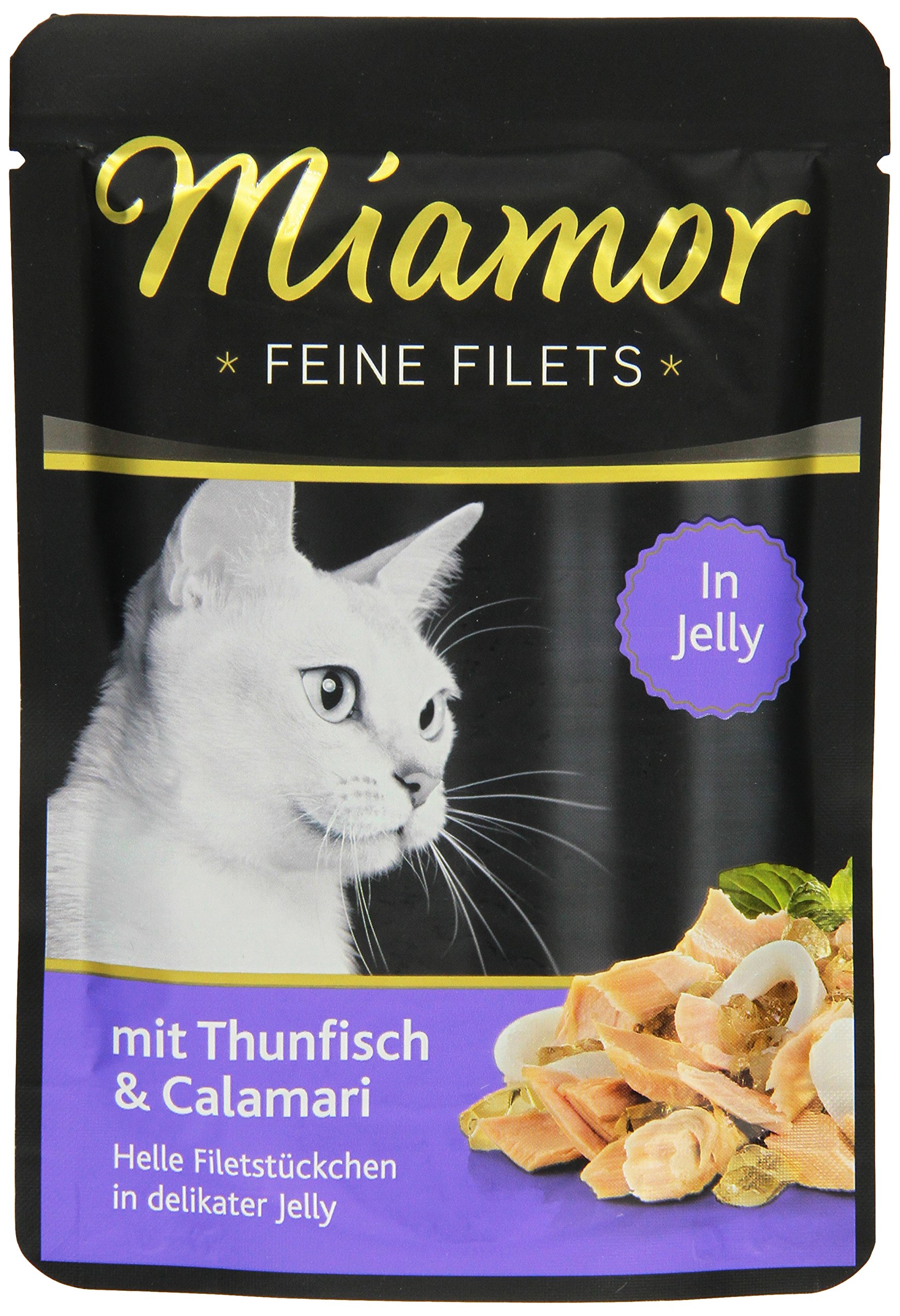 Miamor Filetitos Atun-Calamares Gelée | Le repas festif et gourmand pour votre chat de maison