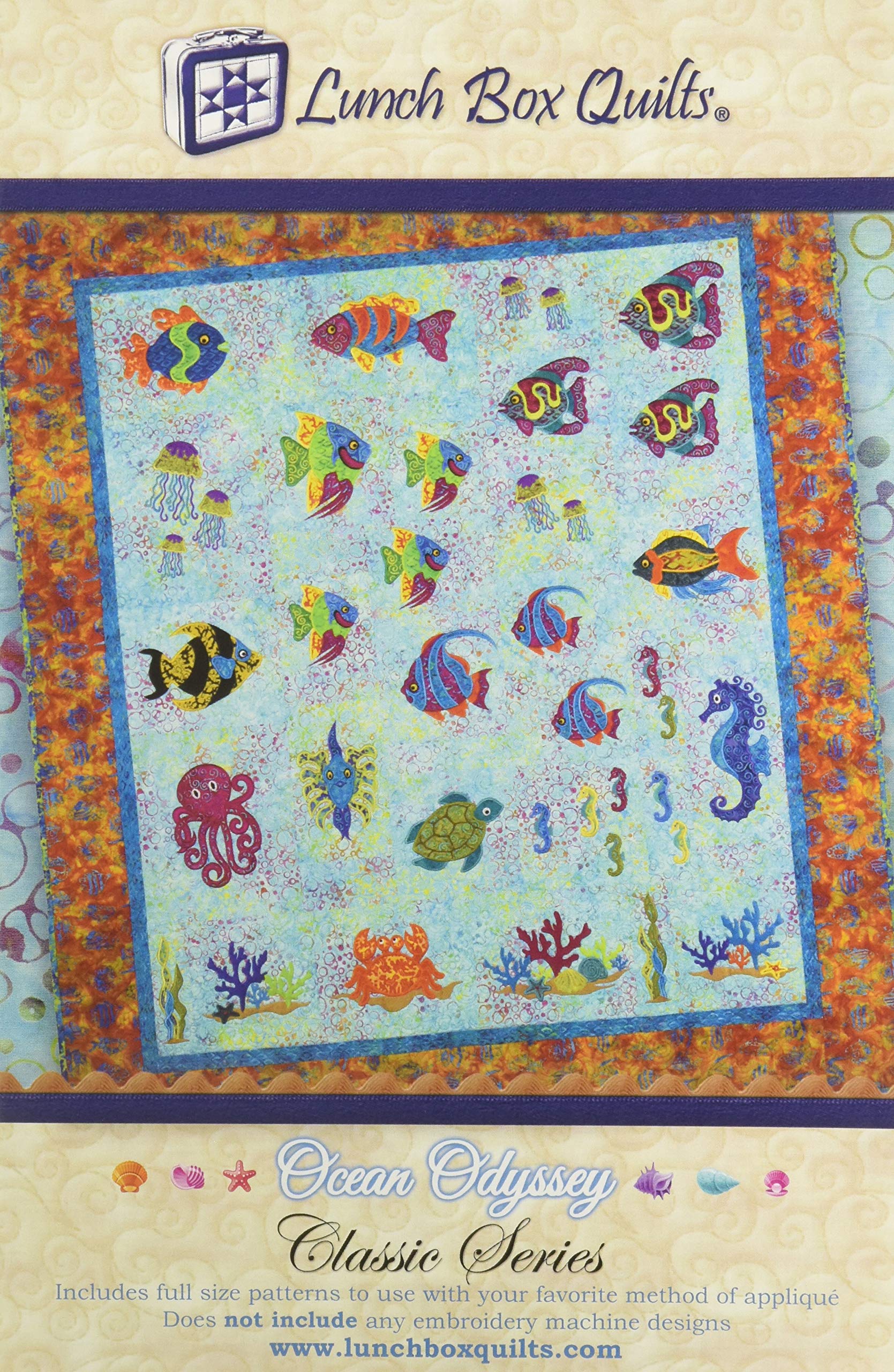 Amazon.co.jp: ランチボックスキルト クラシックシリーズ オーシャン