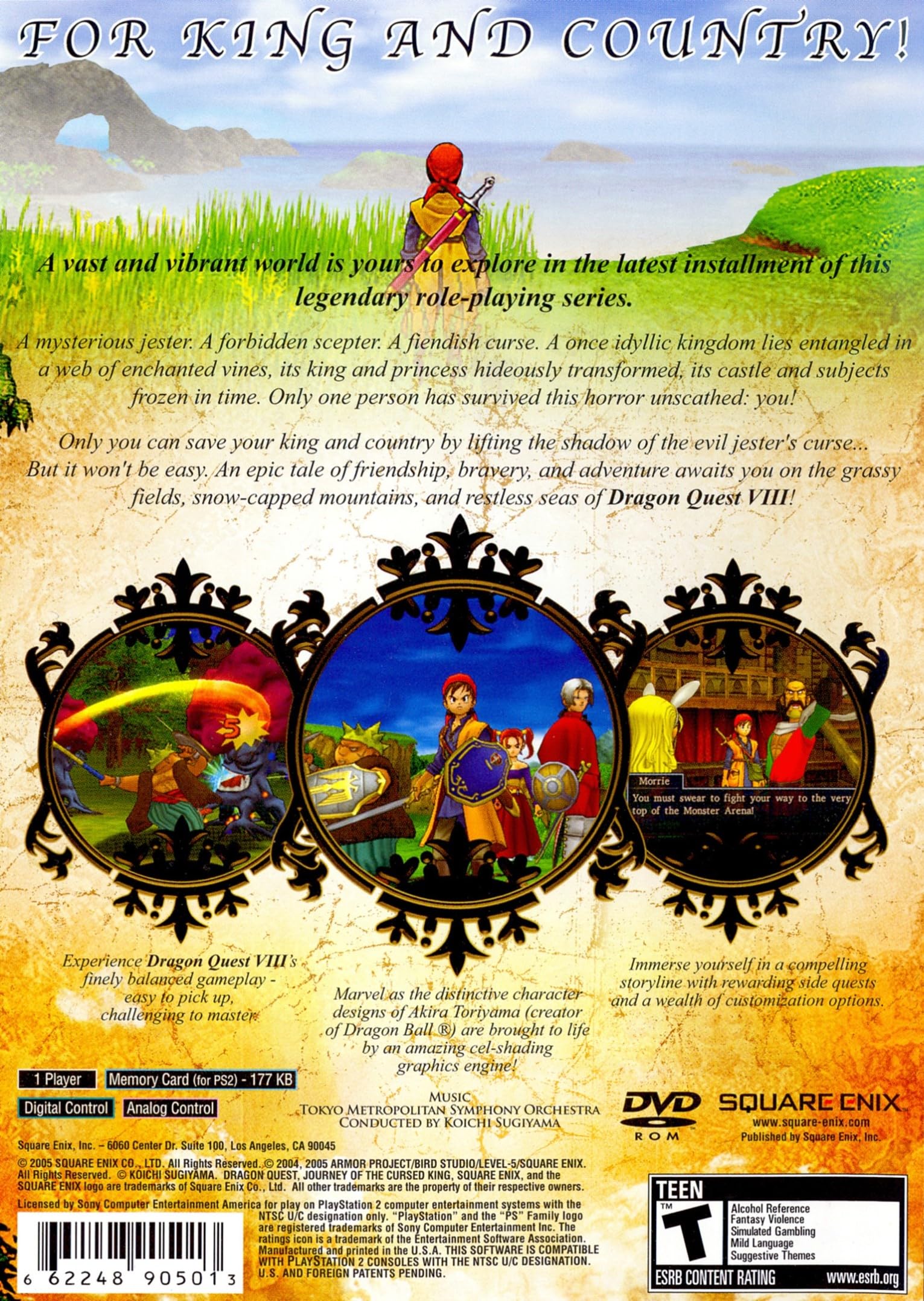 Square Enix Dragon Quest VIII: The Cursed King's Journey (Renewed