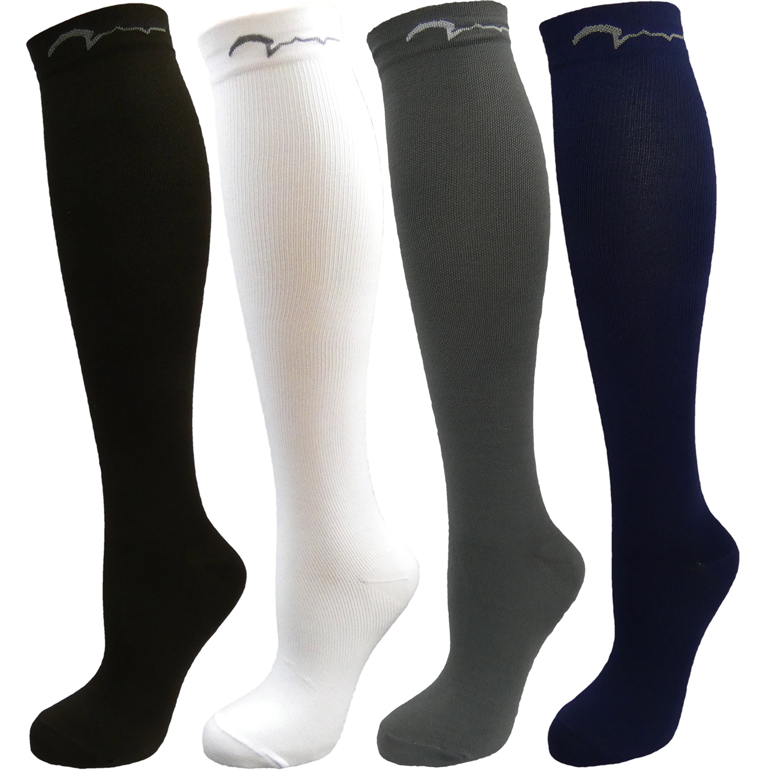Swell Relief4 pair Youth Graduated Compression Socks for basketball