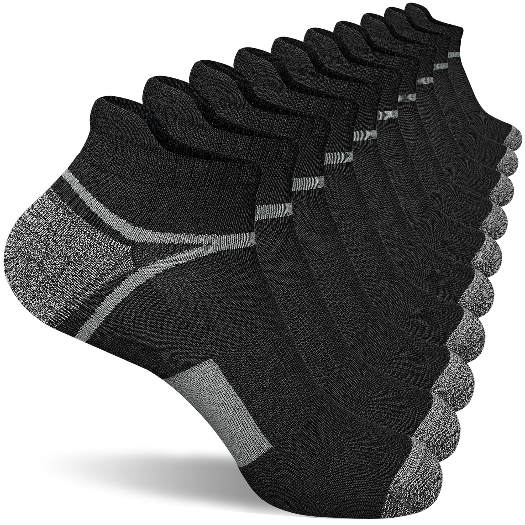 Meias Para Botas De Trabalho - 4 Pares Acolchoados E Absorventes
