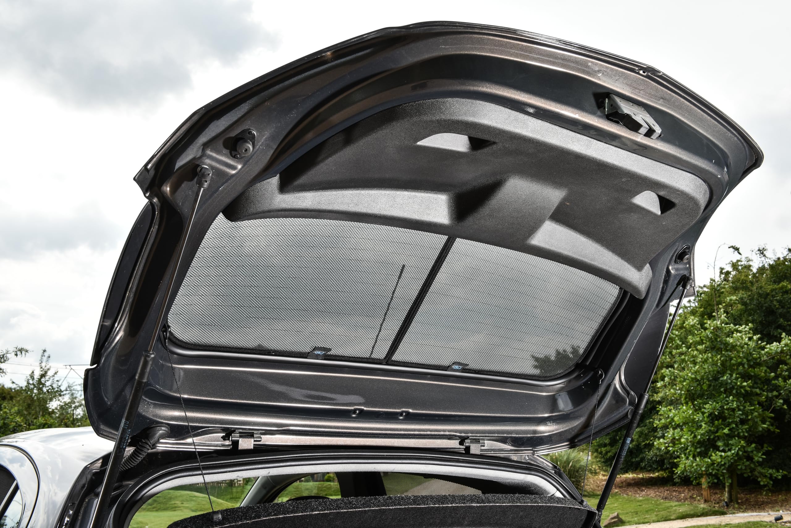 Satz Car Shades kompatibel mit Opel Corsa D 5 türer 2006-2014 & Corsa E 5 türer 2014- exkl. Facelift (4-teilig)