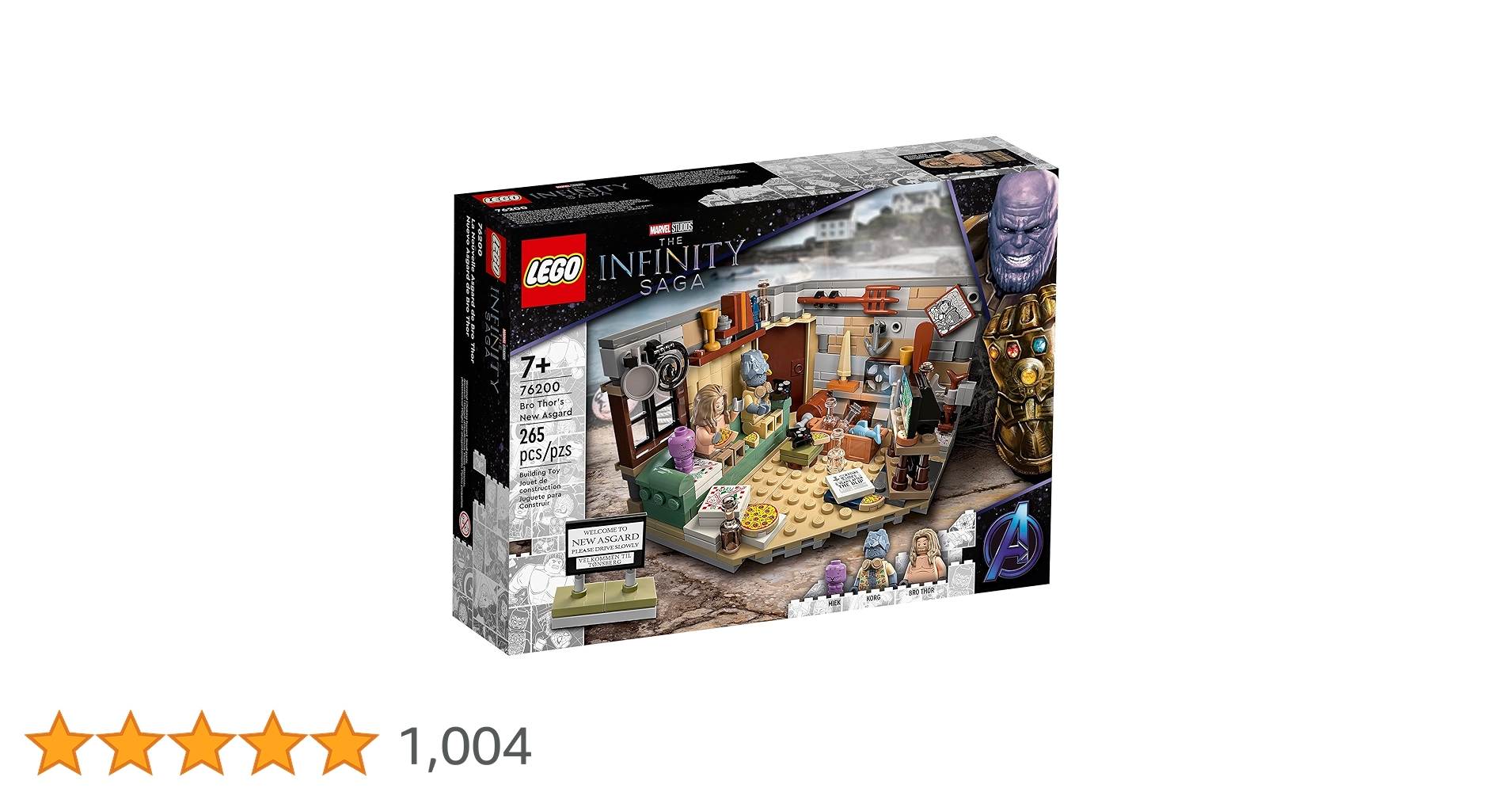 Amazon.co.jp: Lego Marvel Infinity Saga Bro Thor's New