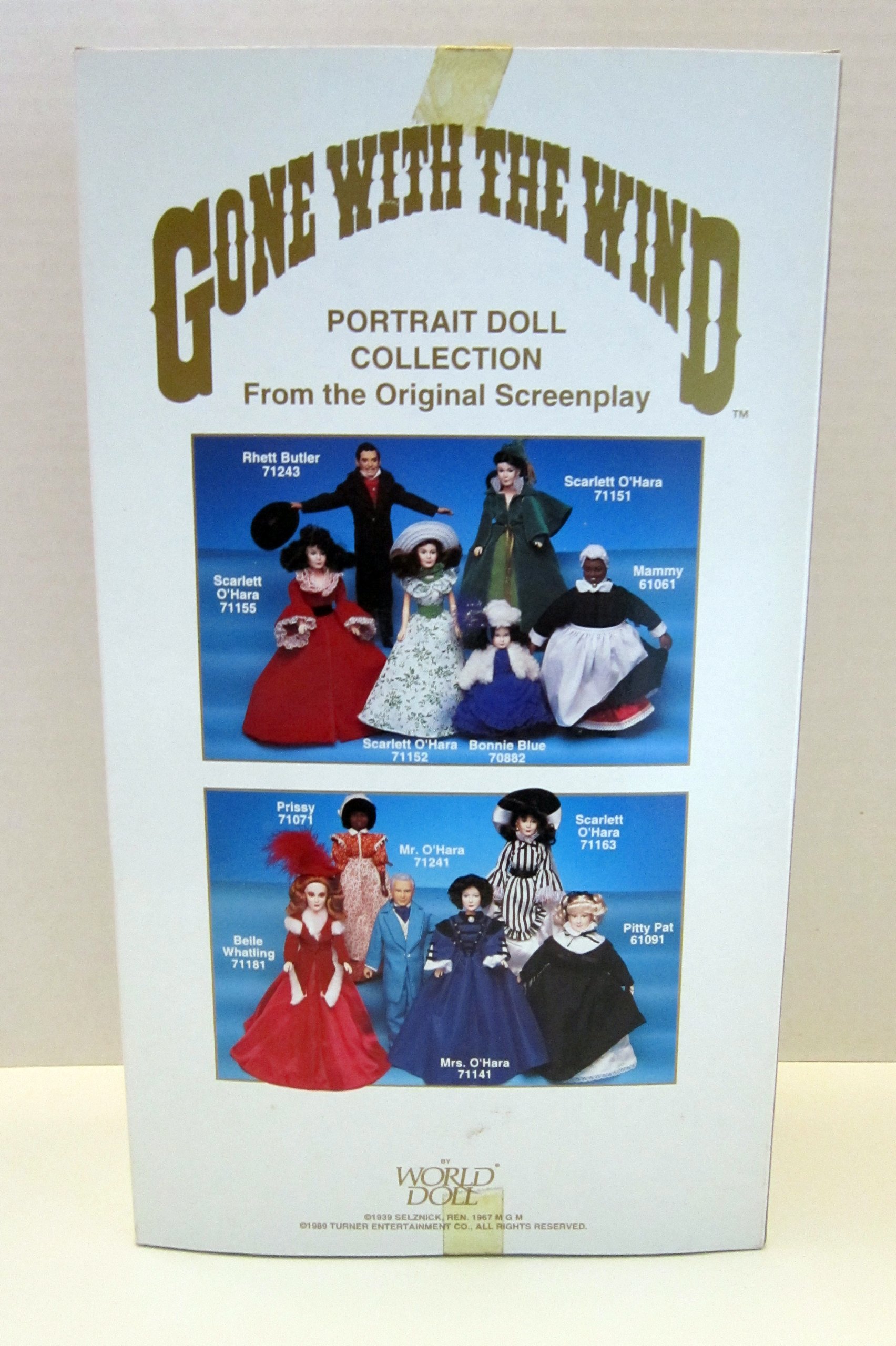 Amazon.com: Barbie Gone With the Wind Aunt Pittypat 12" Collectible Doll :  Toys & Games