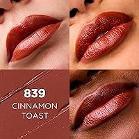 Vista 113 de L'Oreal Paris - Lápiz labial Colour Riche Original, cremoso e hidratante, satinado con aceite de argán y vitamina E, Spiced Cider, 1 unidad