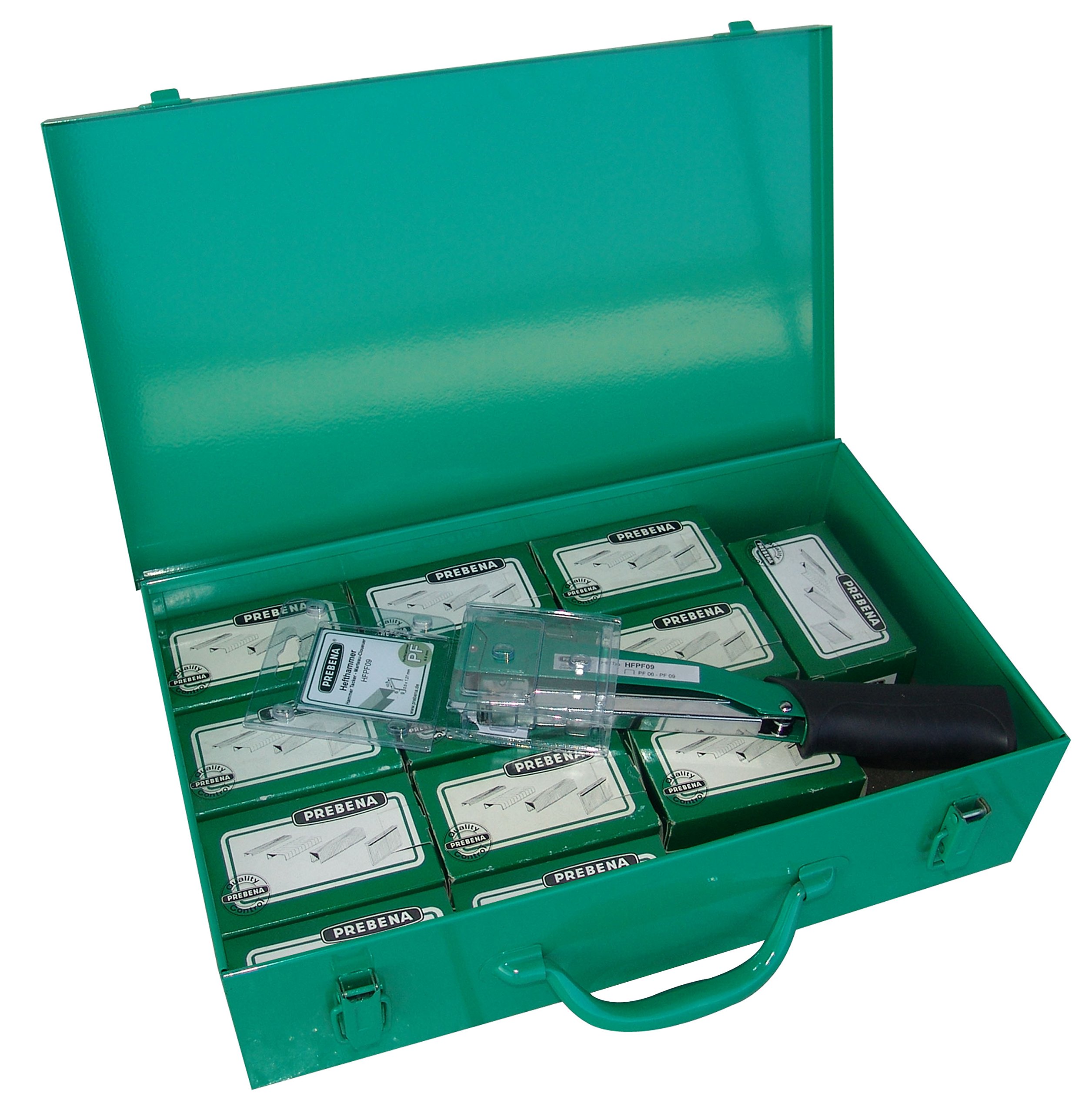 PREBENA Hefthammer-Kraftpaket HFPF01 - Klassischer Bürostapler