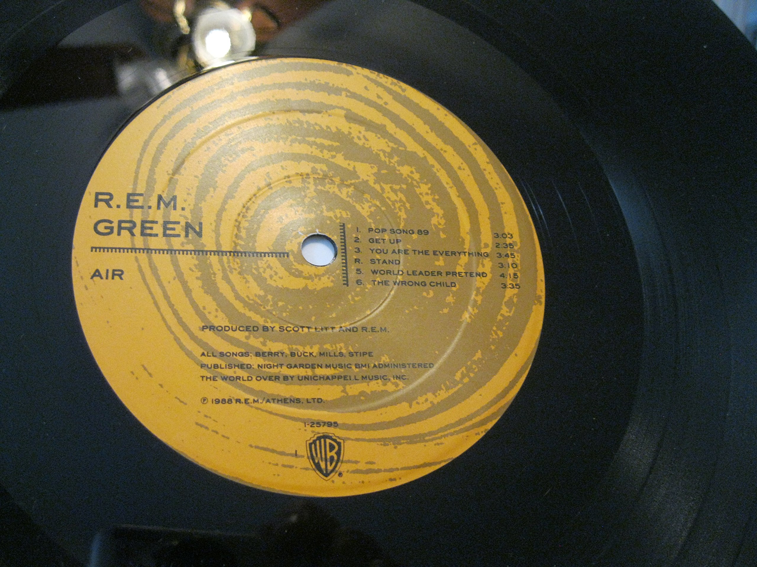R.E.M. - Green - Warner Bros. Records - 925 795-1, Warner Bros. Records - WX 234