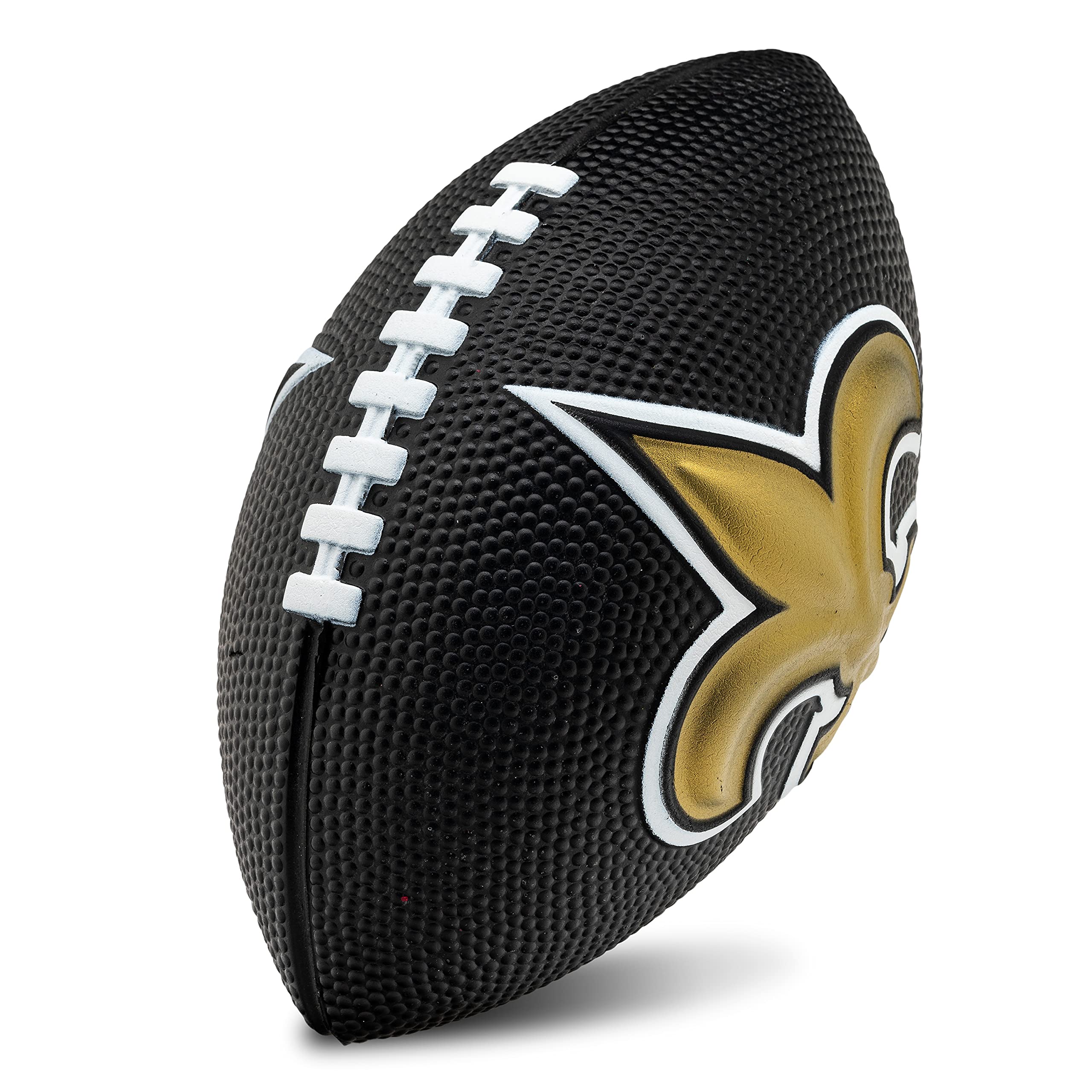 Franklin Sports NFL Football - Kids Foam Football - Soft Junior Size 8.5" Ball with 3D Logos - Perfect for Gameday + Tailgates