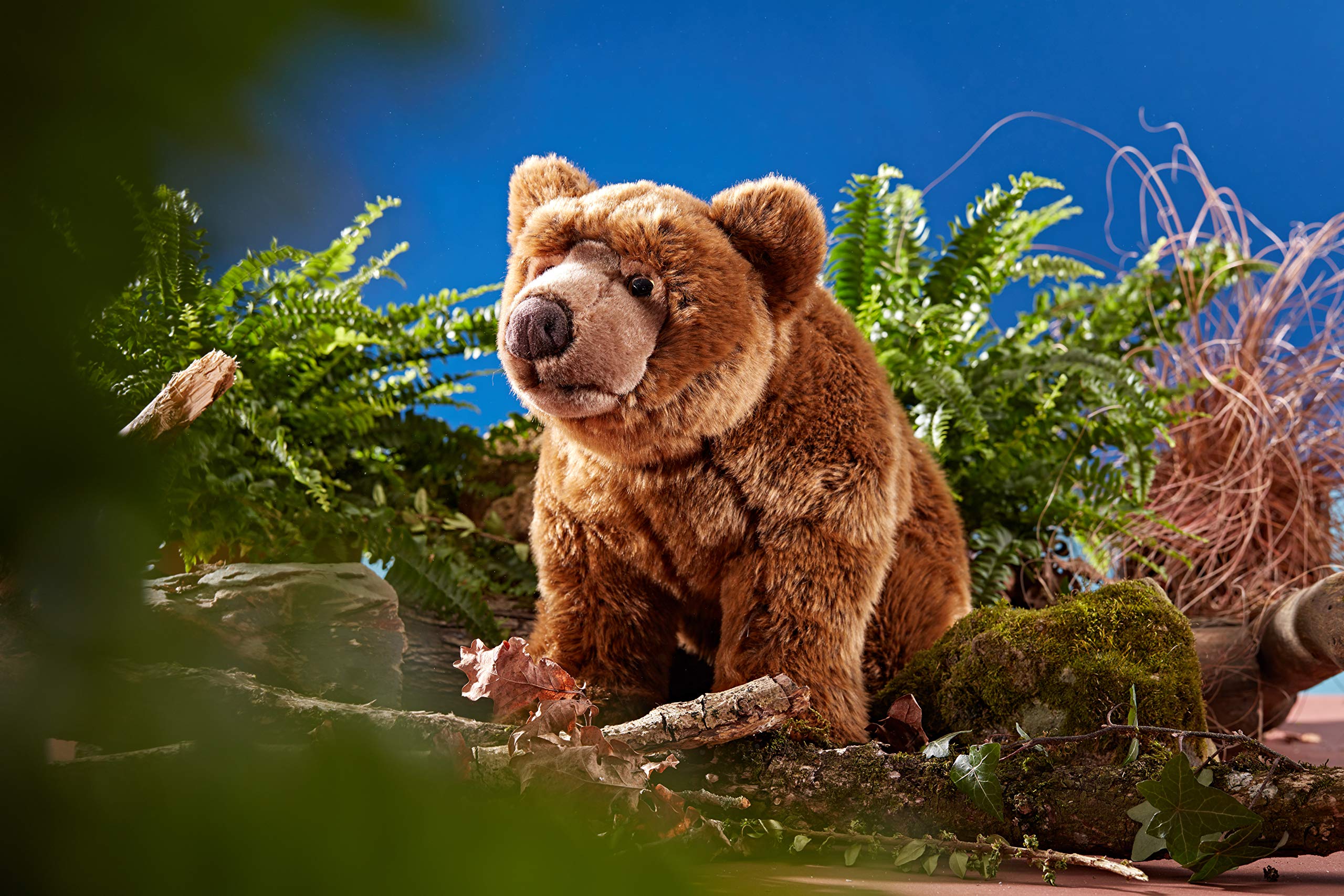 Living Nature Peluche, Peluche World Wildlife, Brown Bear