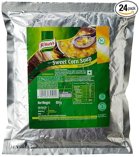 Knorr Sweet Corn Soup Powder, 500g