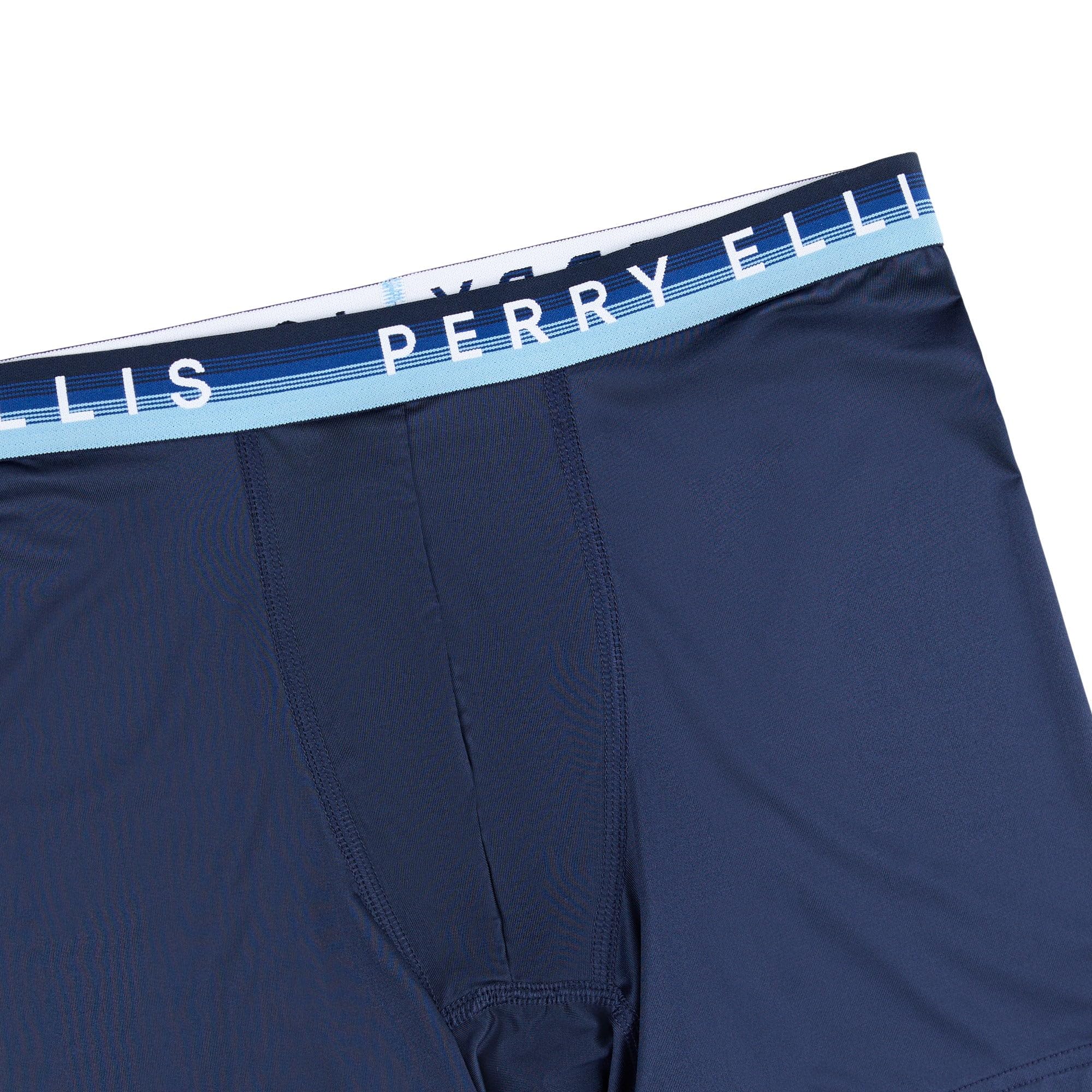 Perry Ellis 6-Pack Microfiber Boxer Briefs Soft Stretch Fabric with Supportive Fit Boxer Corti Uomo (Pacco da 6)