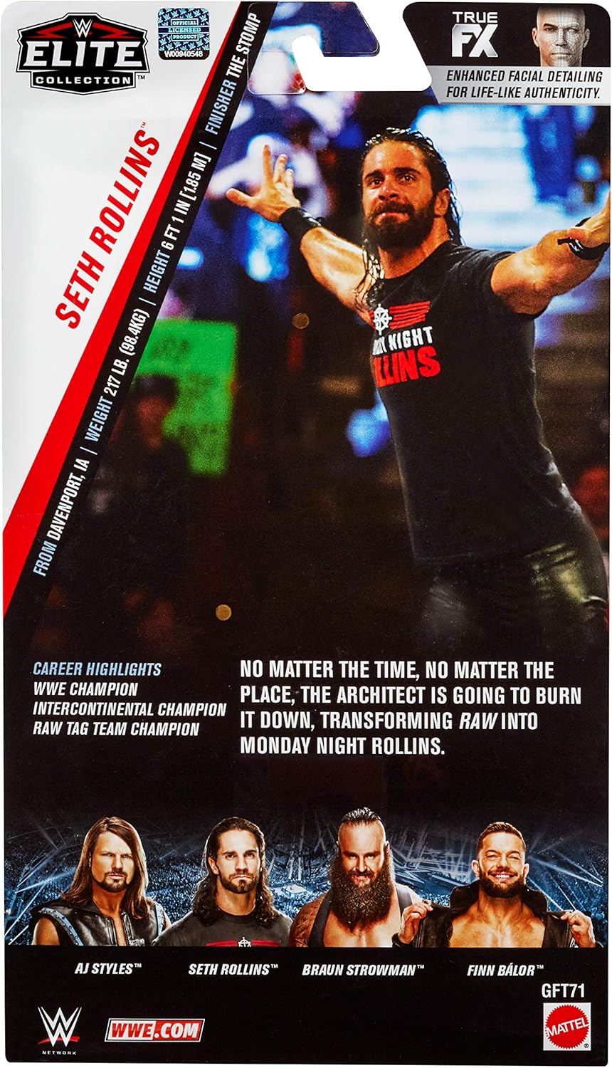 WWE Top Picks Seth Rollins Elite Collection Figure