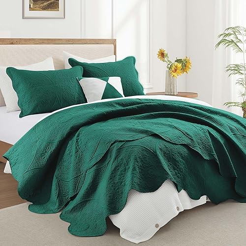 Vista 361 de IR Imperial Rooms - Juego de colcha individual (68 x 86 pulgadas) + 1 funda de almohada (20 x 26 + 2 pulgadas), 2 piezas, ligera, reversible