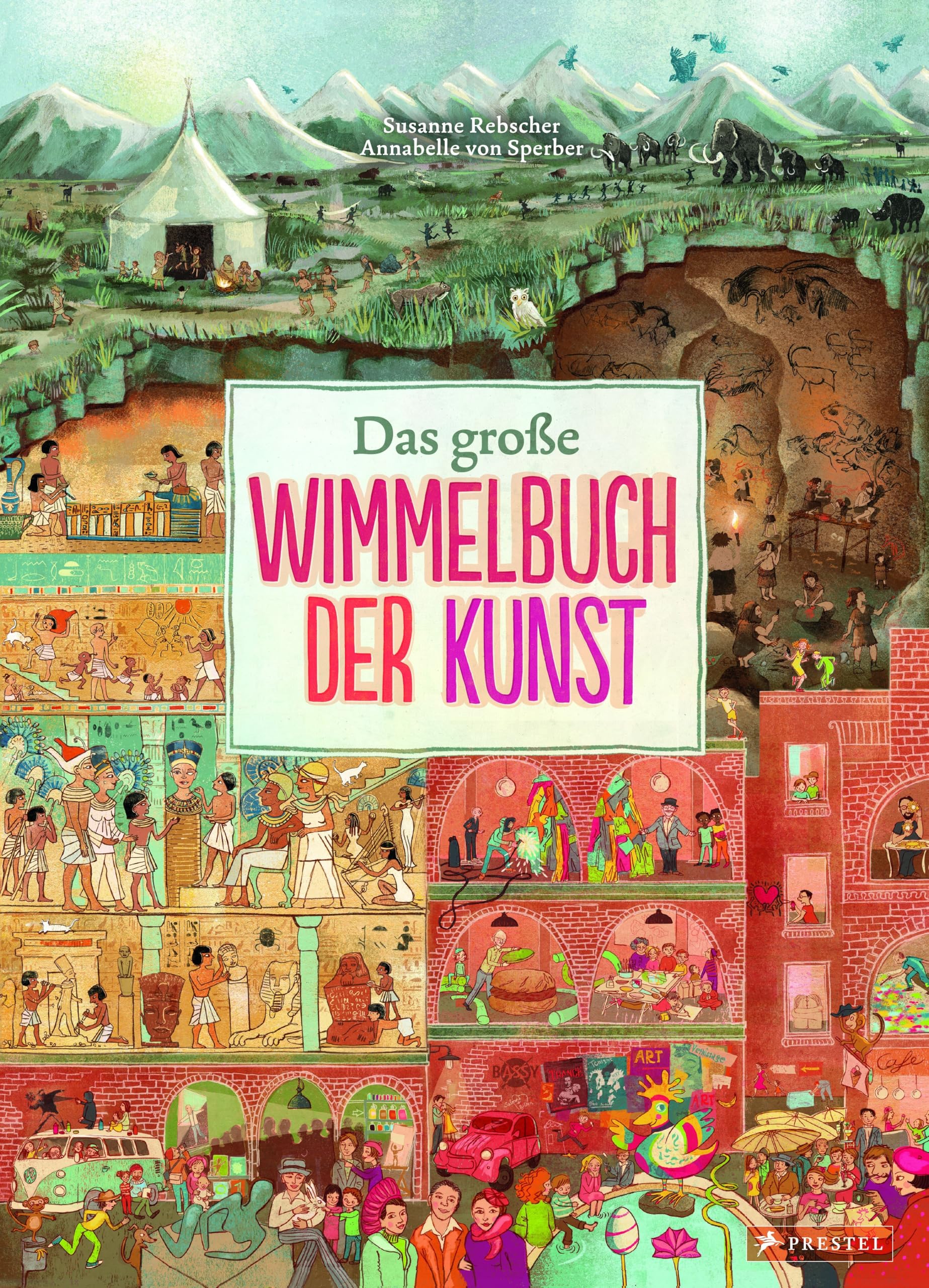 Wimmelbuch – Das große Wimmelbuch der Kunst – Ein Sachbilderbuch für Kinder ab 5 Jahren