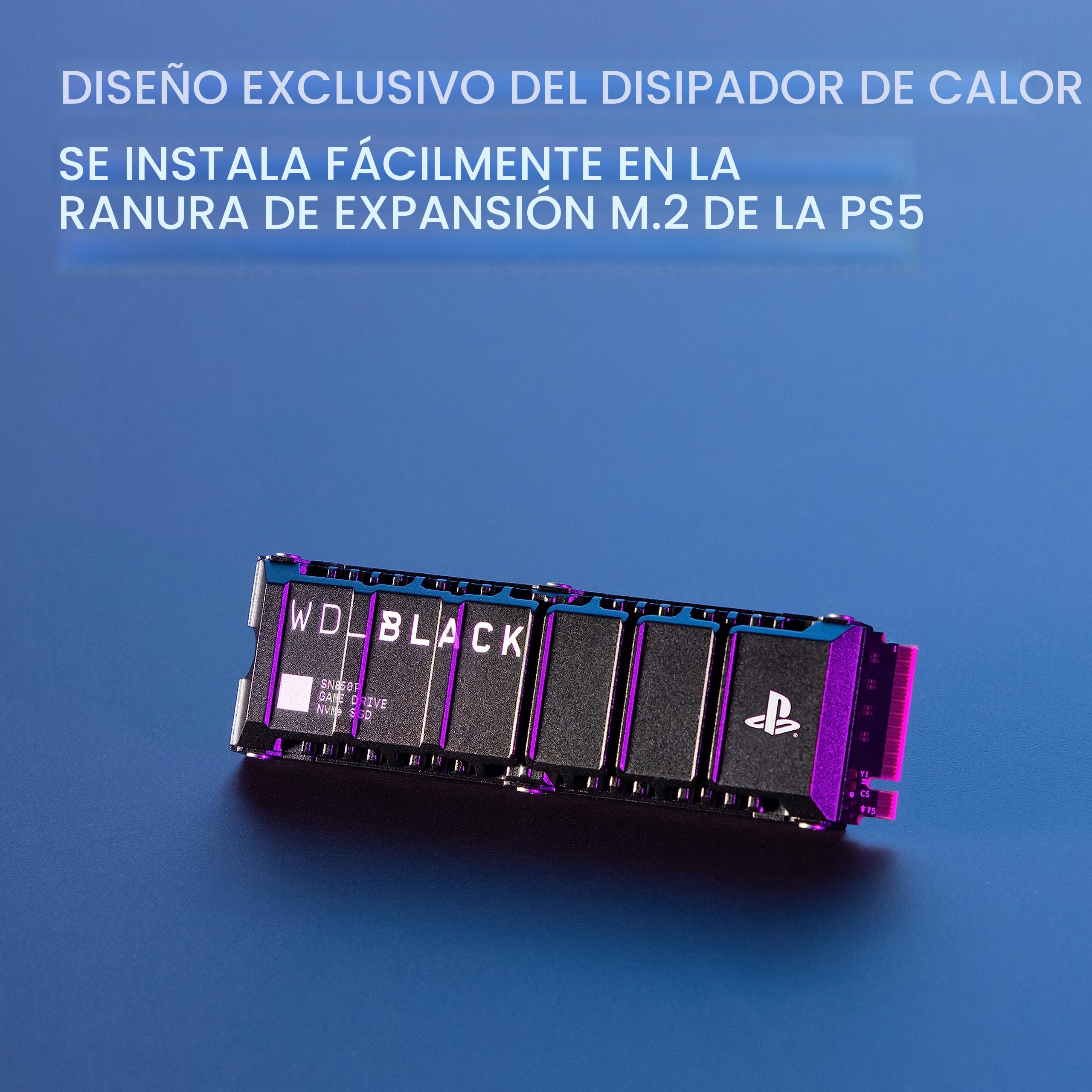 Amazon.com: WD_BLACK 4TB SN850P NVMe M.2 SSD con licencia oficial