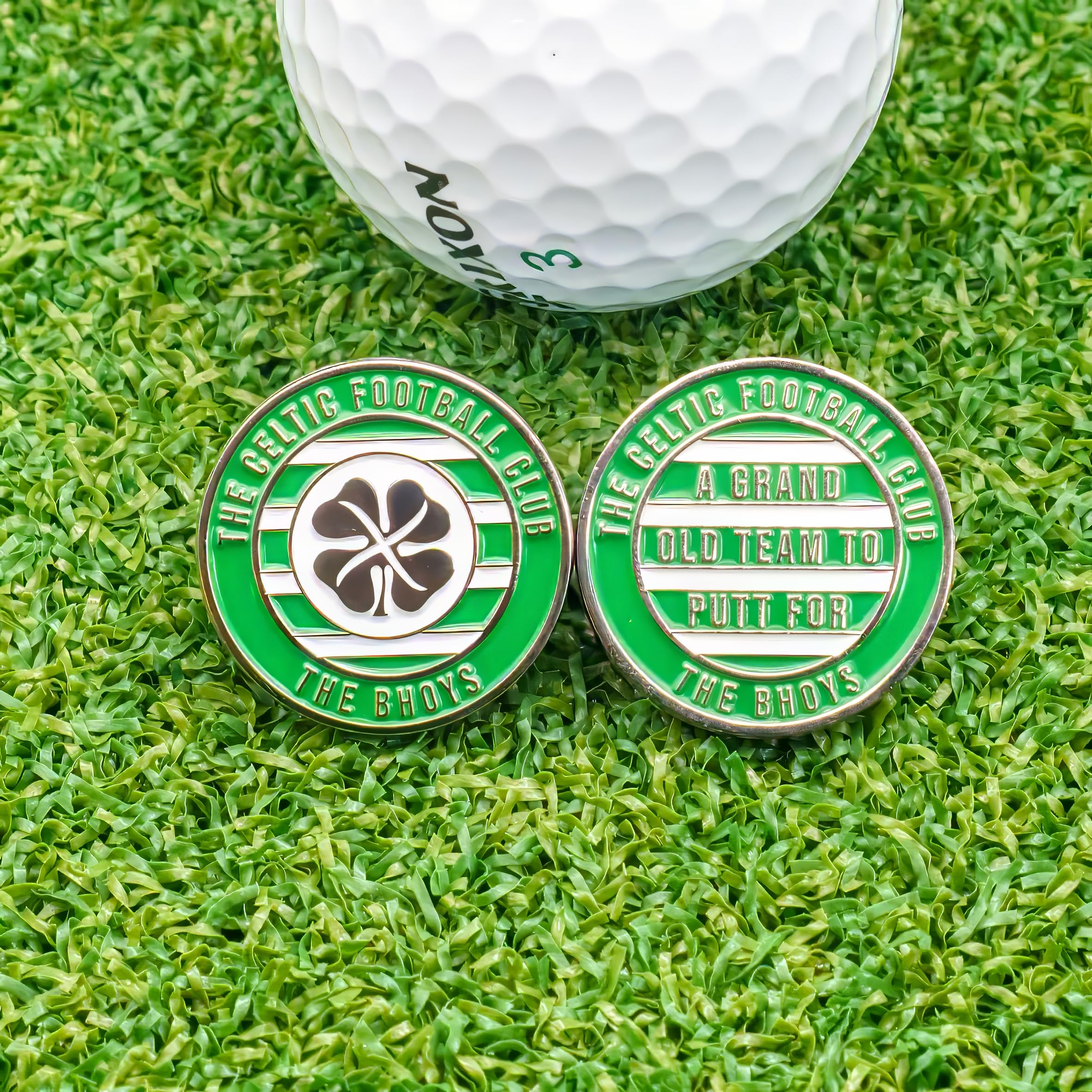Celtic Metal Golf Ball Marker Gift