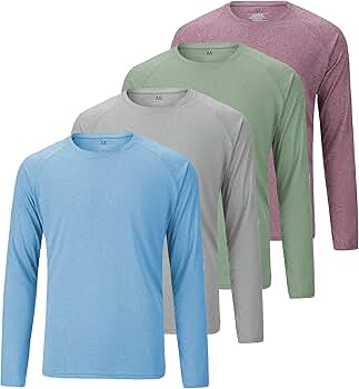 DRY SMOOTH LONG SLEEVE TEE Mサイズ Athletic Works Men's Active Quick Dry Long Sleeve T-Shirt