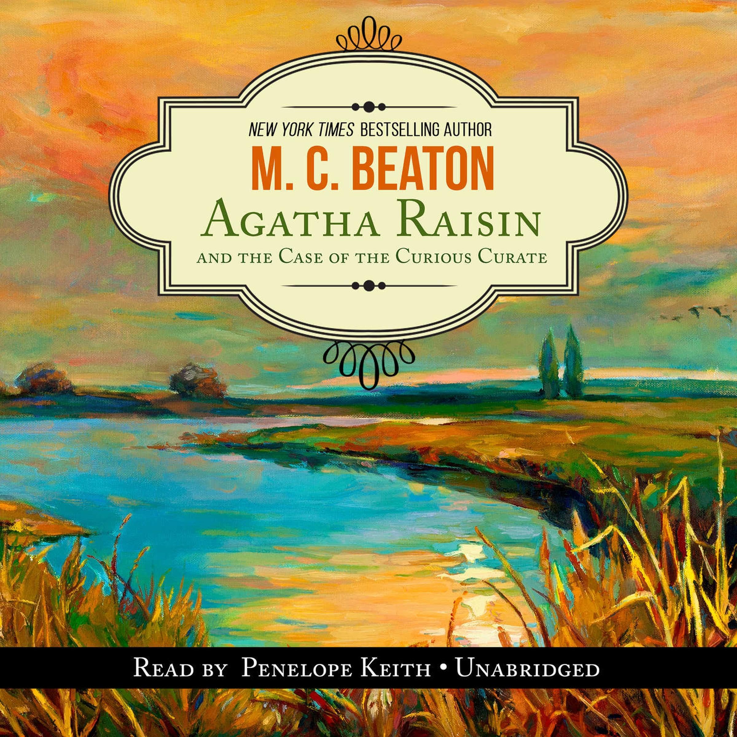Cover art for Agatha Raisin and the Case of the Curious Curate