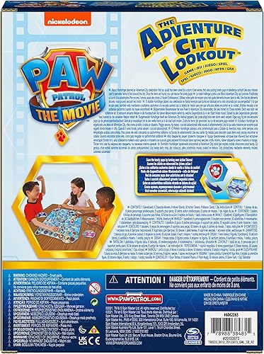 Miniatura 6 de Spin Master Games The Adventure City Lookout Game - El juego del niño para PAW Patrol: The Movie", 6062265