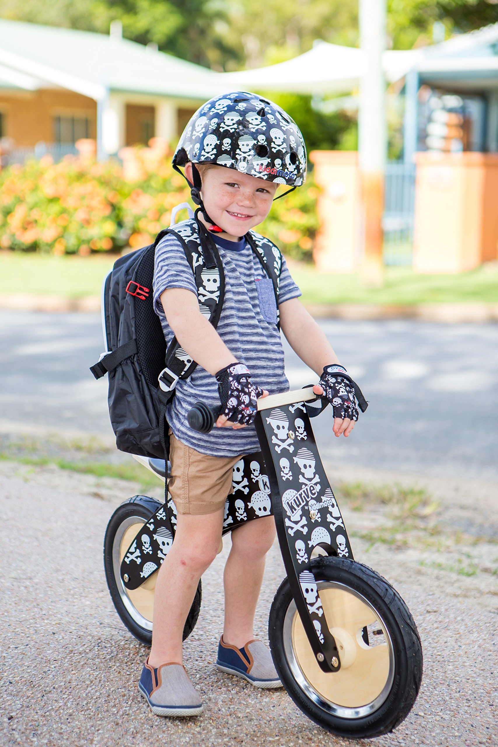 Kiddimoto Kurve Wooden Balance Bike 