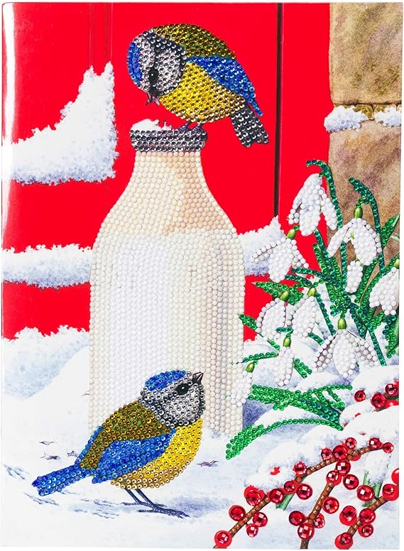 Craft Buddy Diamond Painting DIY Giant 29cm x 21cm Crystal Card Kit