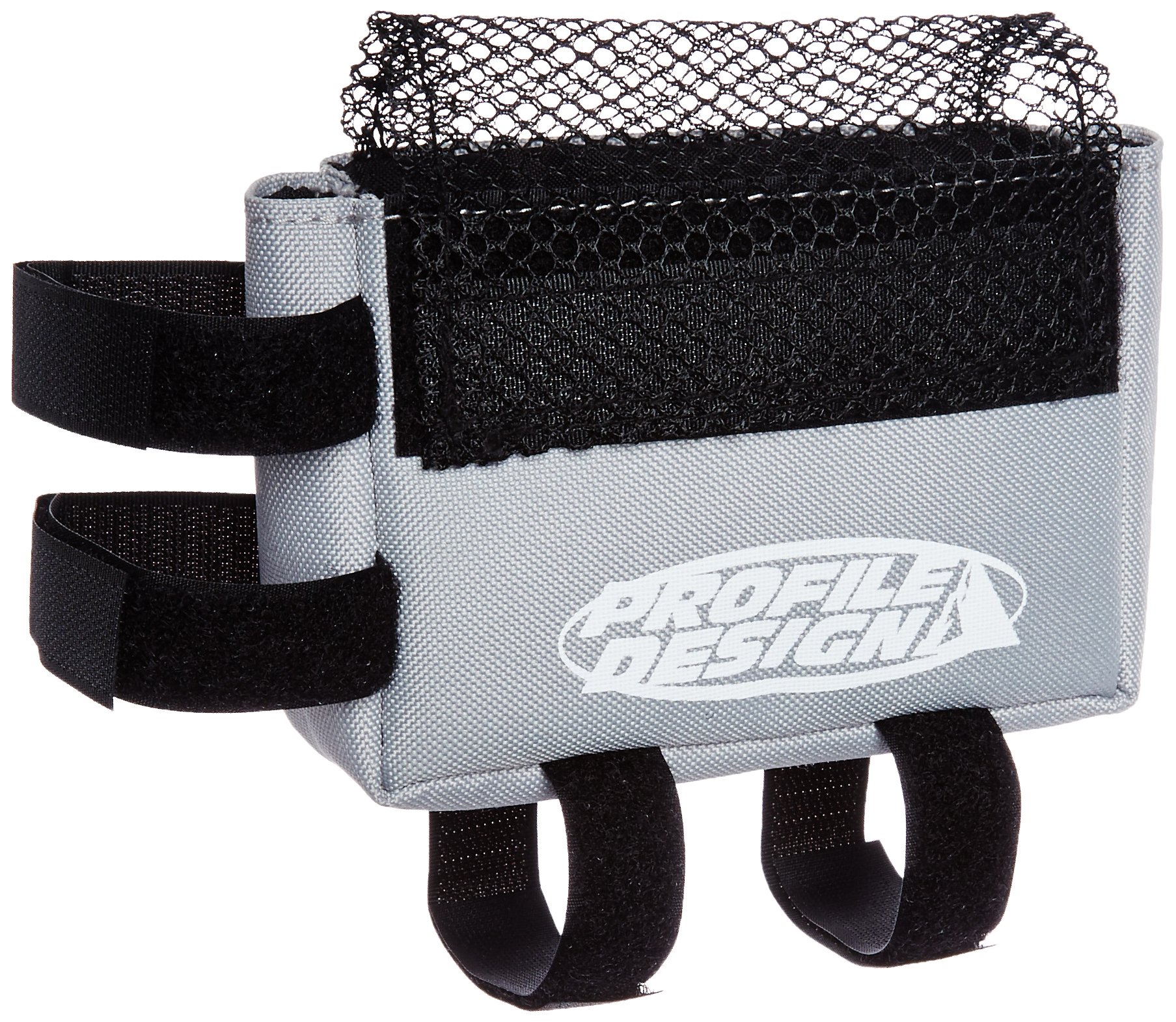 Profile Design Top Tube Mounted Bikepack - Bicycle Top Tube Bag - Black, Large