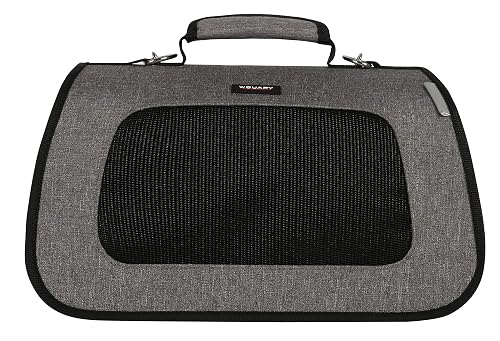 Wouapy Transportín Gato, Perro Plegable Mediano (40x24cm