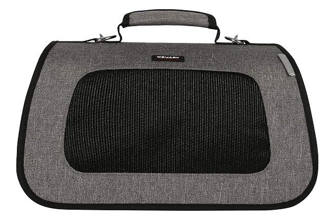 Wouapy Transportín Gato, Perro Plegable Mediano (40x24cm