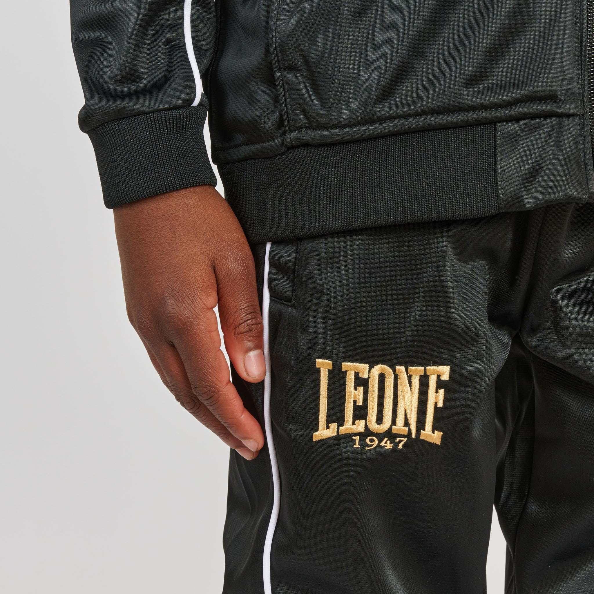 LEONE 1947 Tuta Premium Chándal Premium Junior – AB300J Unisex niños (Pack de 1)