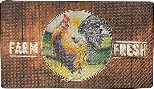 Miniatura 6 de UpNUpCo Alfombrilla antifatiga para el suelo de la cocina artística y hermosa - Alfombrillas únicas - Alfombrillas de cocina acolchadas para alivio