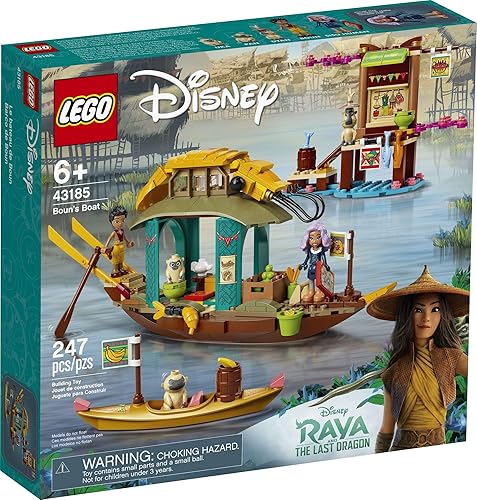 Miniatura 4 de LEGO Disney Boun's Boat 43185 Kit de construcción; un kit de construcción de juguete imaginativo; lo mejor para niños a los que les gusta explorar